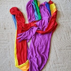 Rainbow morphsuit